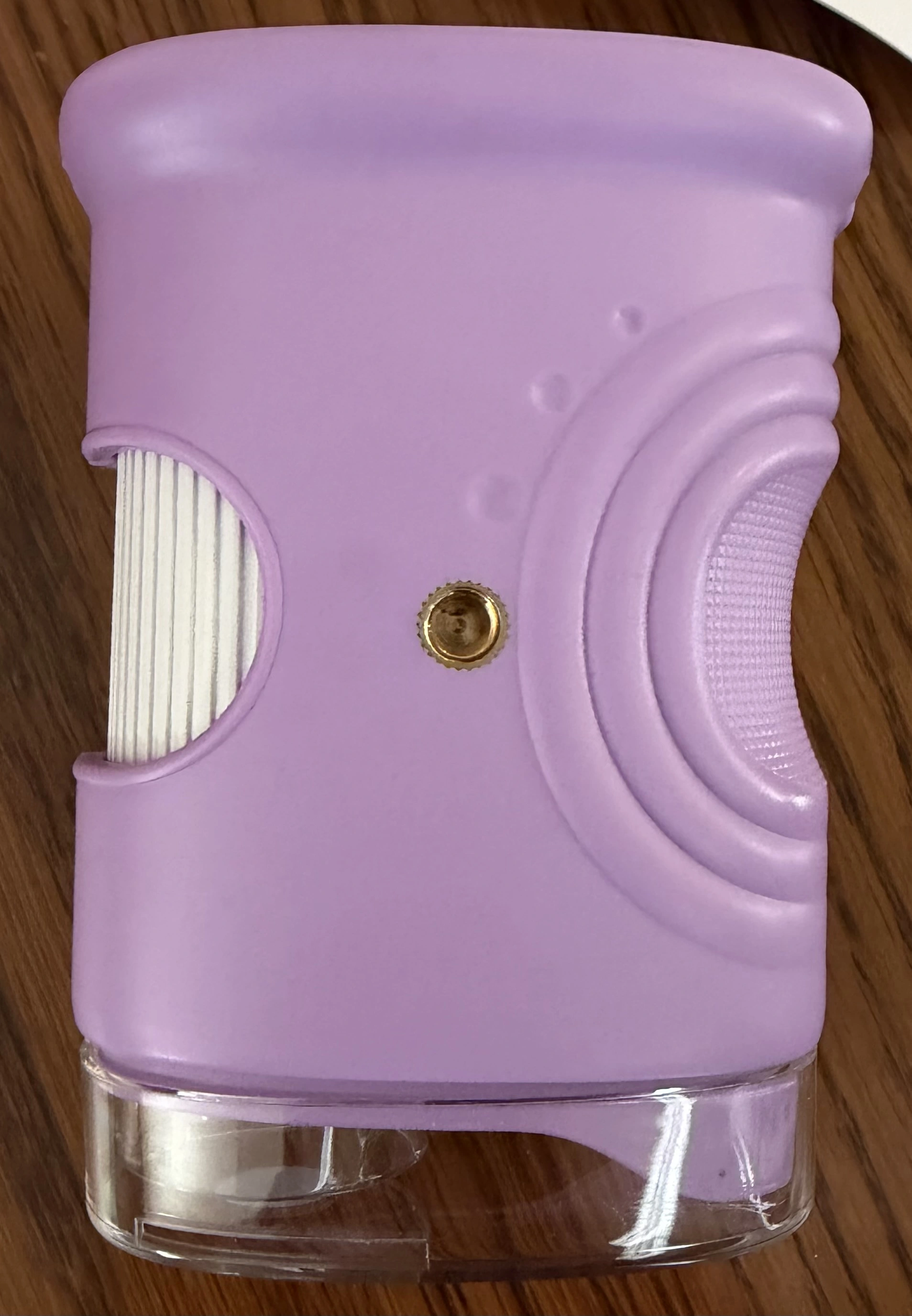 WonderQuest microscope opposite side profile with the lanyard loop